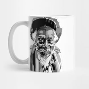 Reggae Song Pop art Grayscale Mug